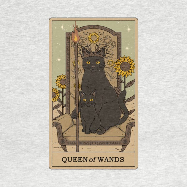 Queen of Wands by thiagocorrea